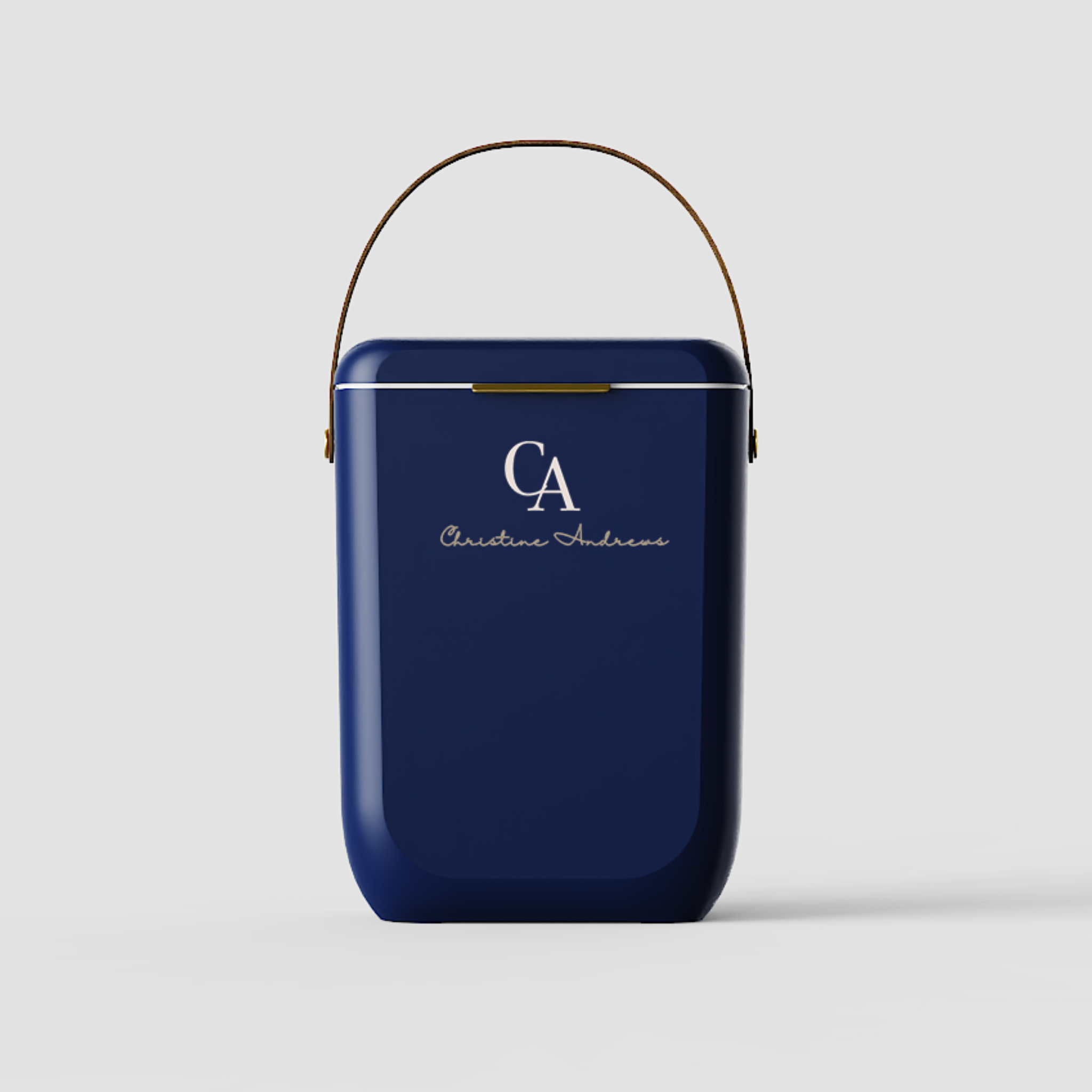 Cooler box / Esky - blue - Christine Andrews